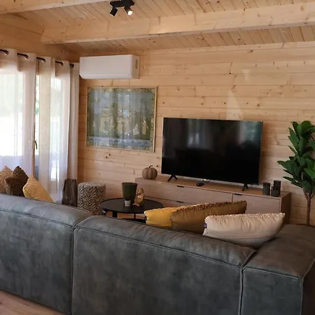 Luxe Houten Wellness Boshuisje Met Yoga En - Sereno *
