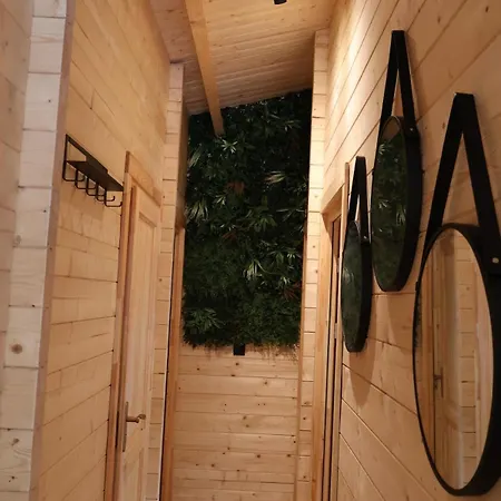 Holiday home Luxe Houten Wellness Boshuisje Met Yoga En - Sereno Meijel