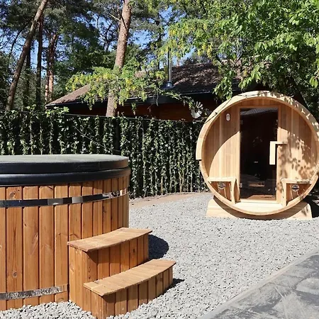 Holiday home Luxe Houten Wellness Boshuisje Met Yoga En - Sereno Meijel