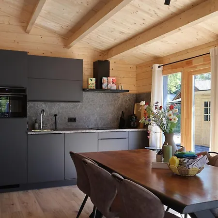 Luxe Houten Wellness Boshuisje Met Yoga En - Sereno *