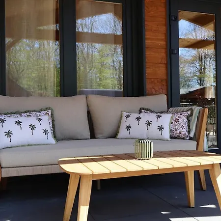 Luxe Houten Wellness Boshuisje Met Yoga En - Sereno Holiday home Meijel