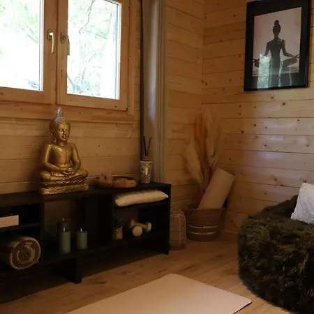 Holiday home Luxe Houten Wellness Boshuisje Met Yoga En - Sereno *